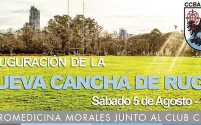 Inauguración de cancha de Rugby en Club Ciudad de Buenos Aires